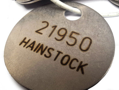 1.25" Cremation Identification Custom Tags (Small)